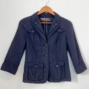 Daughters of Liberation Navy Blue Utility Jacket